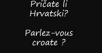 Cours de croate