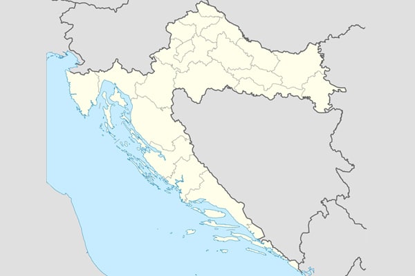 Carte De La Croatie Cartes Détaillées Des Régions Carte