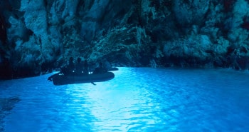 La grotte bleue à Biševo