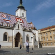 Eglise saint Marc a Zagreb