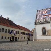 Eglise saint Marc a Zagreb