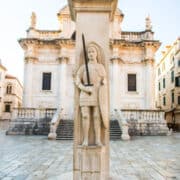 Dubrovnik statue de Roland
