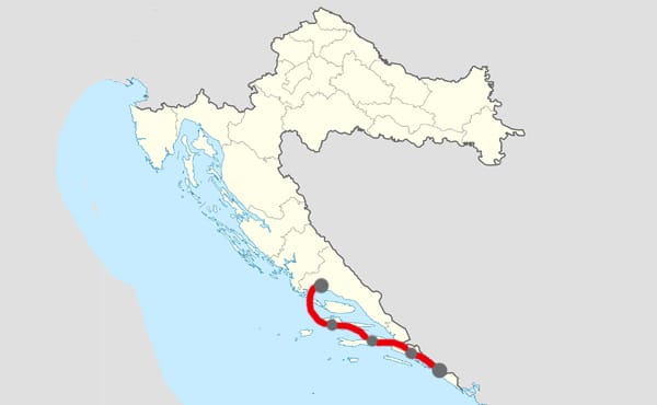 Itinéraire 7 jours Split - Dubrovnik