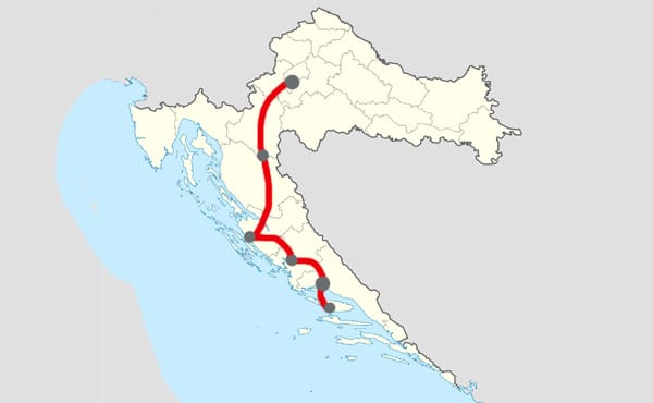Itinéraire 7 jours Zagreb - Split