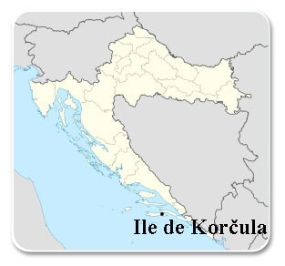 Carte de Korčula