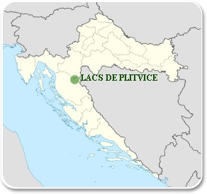 Plitvice - Carte