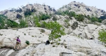 Journée escalade à Omiš