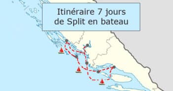 Itinéraire culinaire – 7 jours en bateau de Split