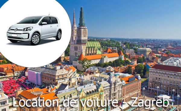 Location de voiture pas cher à Zagreb
