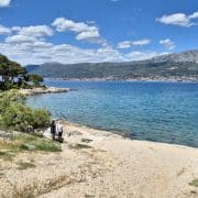 Plage de la colline Marjan – Treća voda