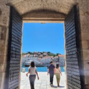 Porte a Trogir en Croatie